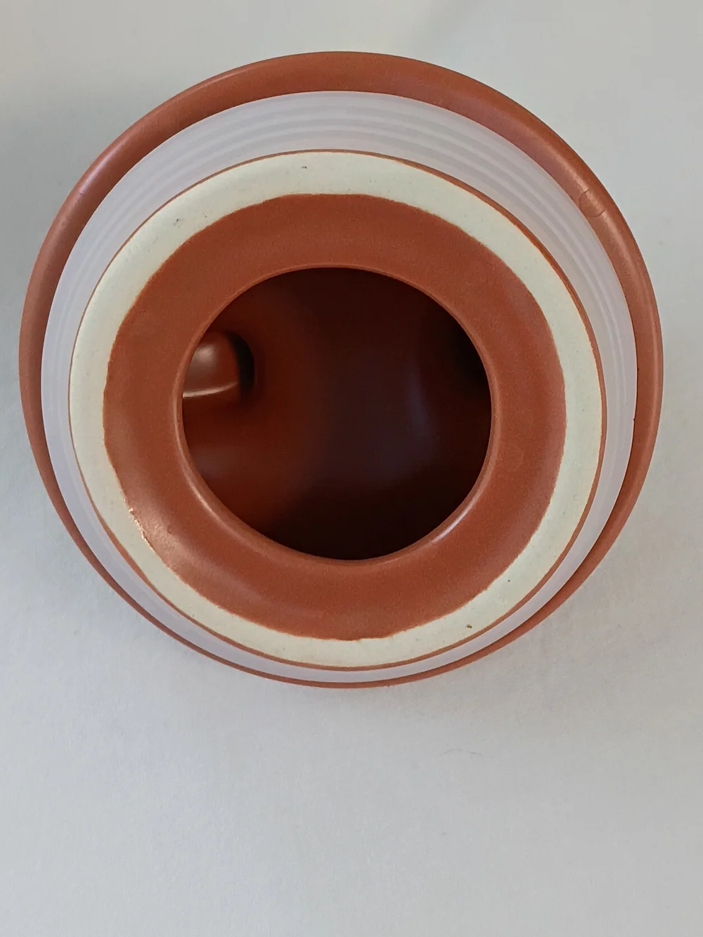 Rae Dunn MUNCHIES Canister Jar Orange Ceramic With Lid 213 Storage Farmhouse